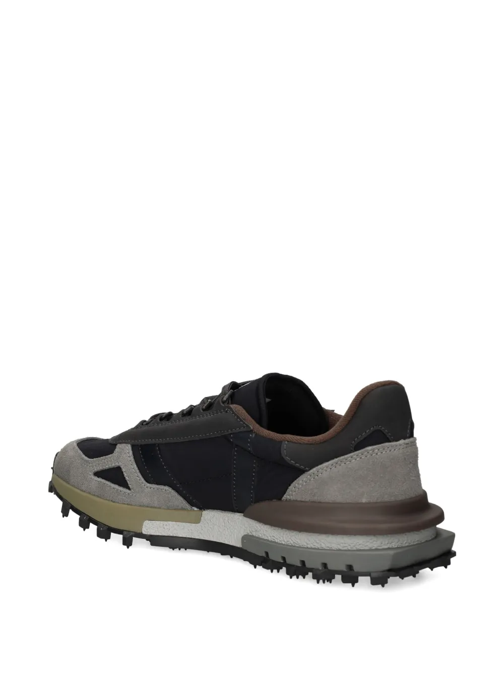 Lacoste Elite Active leren sneakers met vlakken Zwart