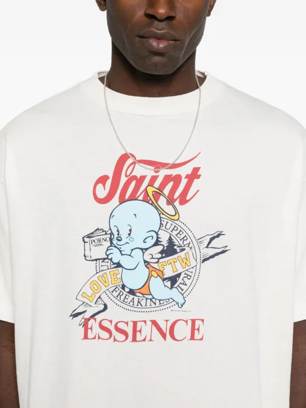 SAINT MXXXXXX Baby Michael T-shirt | White | FARFETCH