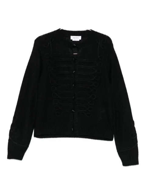 Alexander McQueen Cardigan con dettaglio intrecciato