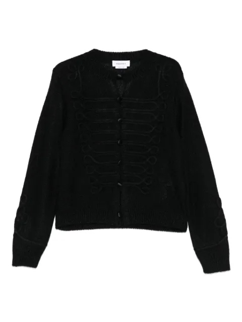 Alexander McQueen cárdigan con detalle trenzado