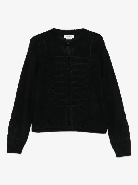 Alexander McQueen Cardigan con dettaglio intrecciato