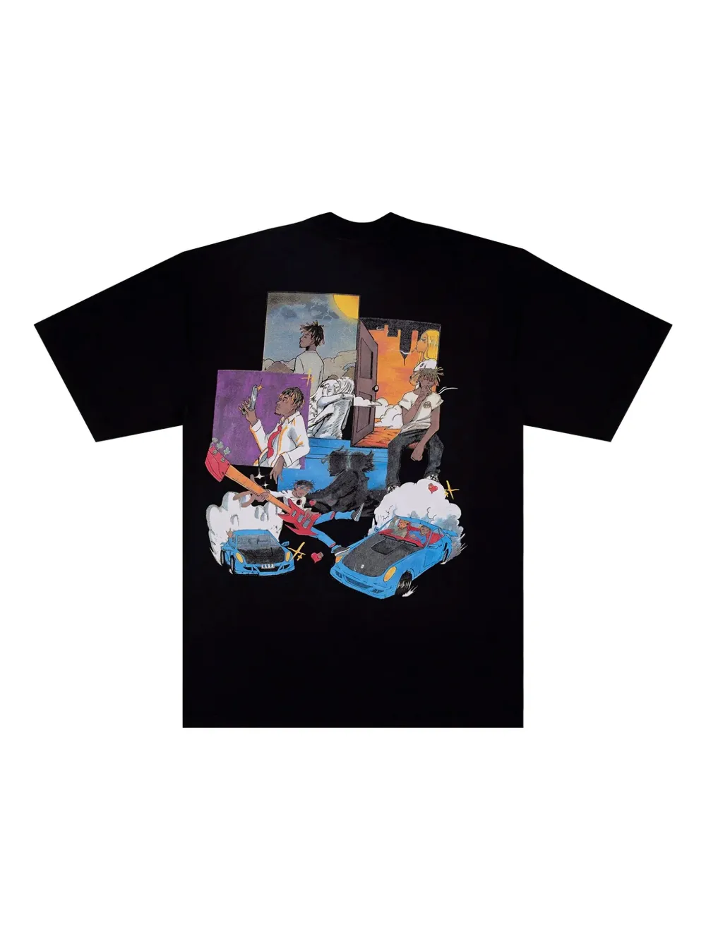 Revenge Burnout car-print T-shirt | T-Shirts | Image 2