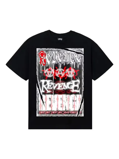 Revenge Fried graphic-print T-shirt