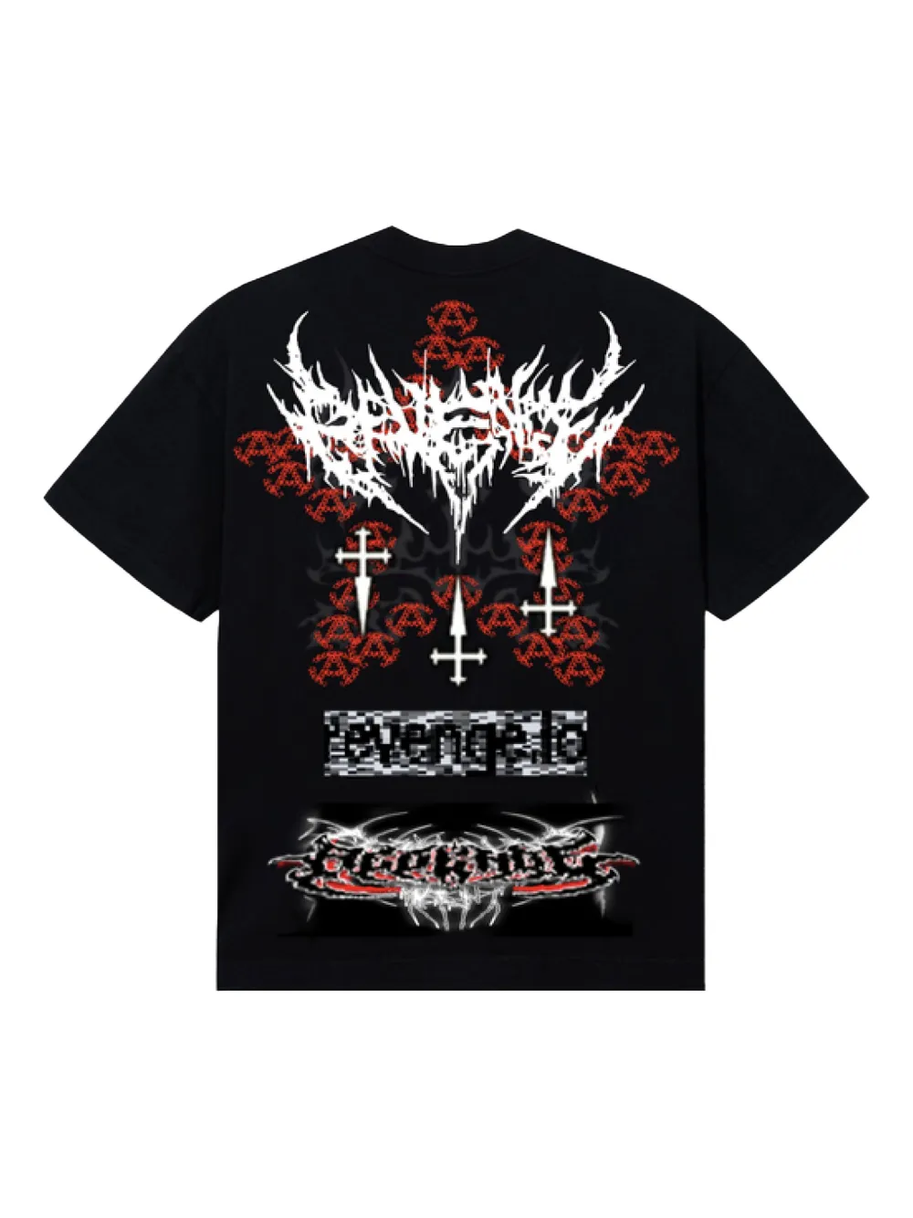 Revenge Fried graphic-print T-shirt | T-Shirts | Image 2