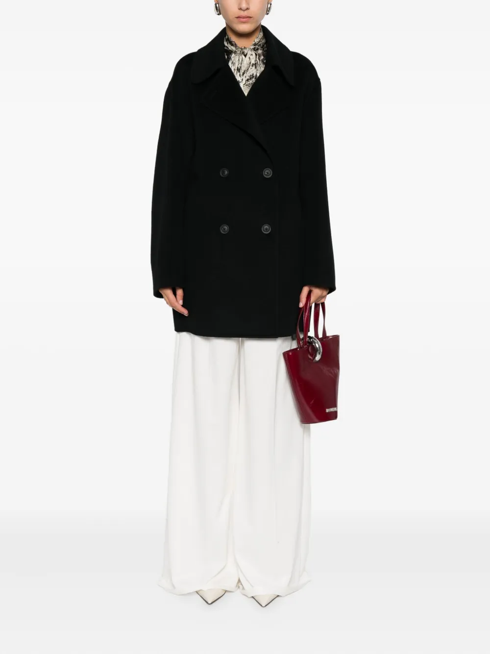 Iris Von Arnim double-breasted notched-lapel coat | Double Breasted & Peacoats | Image 2