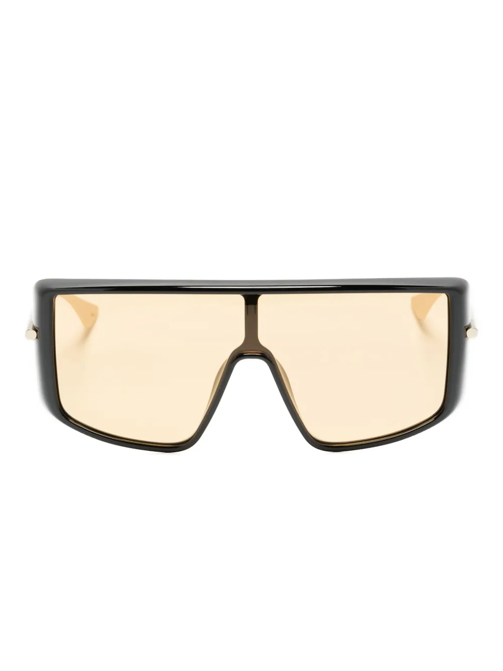 Alexander McQueen Eyewear geometric-frame sunglasses - Nero