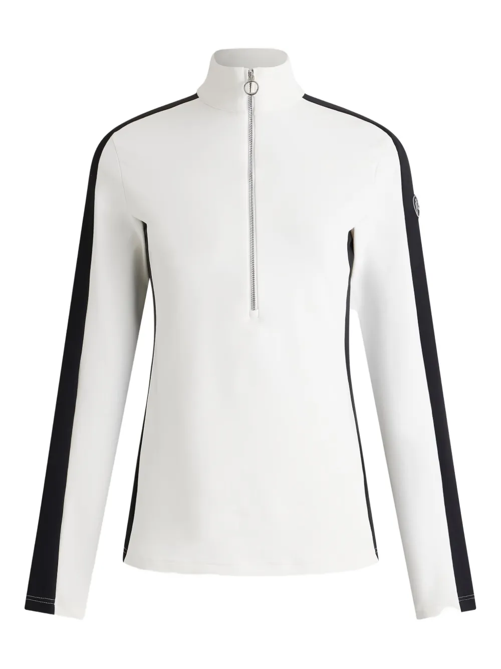 Fusalp Half-zip Panelled Ski Top In White