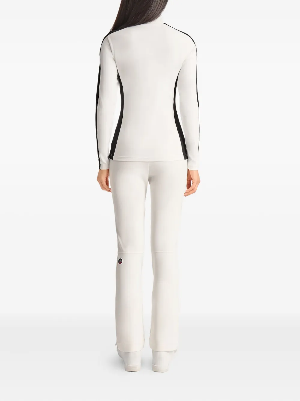 Fusalp Half-zip Panelled Ski Top In White