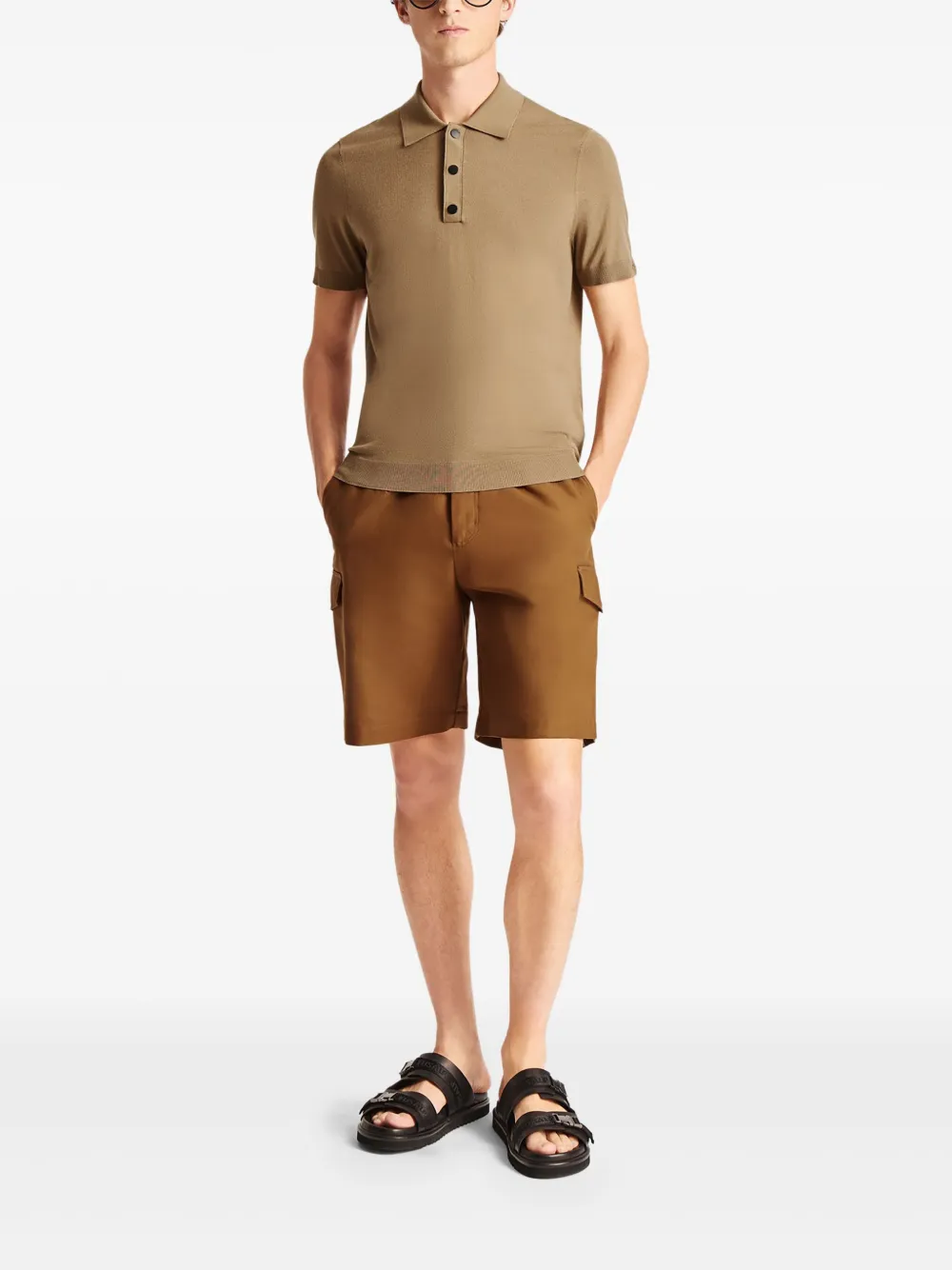 Fusalp cargo-pocket bermudas - Bruin