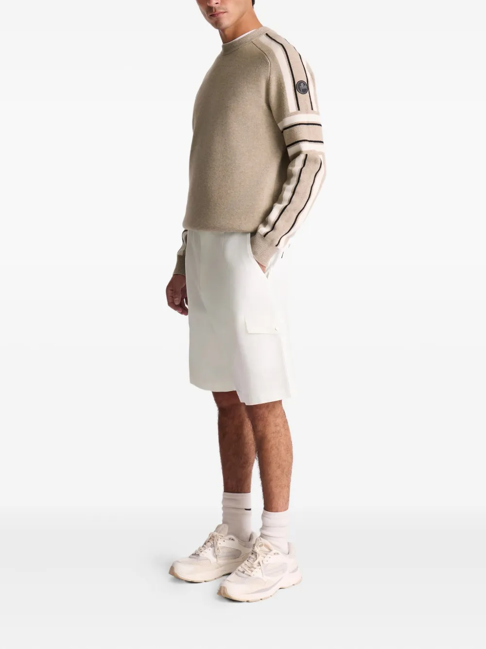 Fusalp Cargo-pocket Bermuda Shorts In White