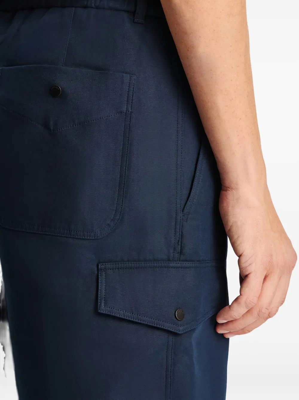 Fusalp Cargo-pocket Bermuda Shorts In Blue