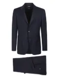 Zegna patch-pocket wool suit - Blue