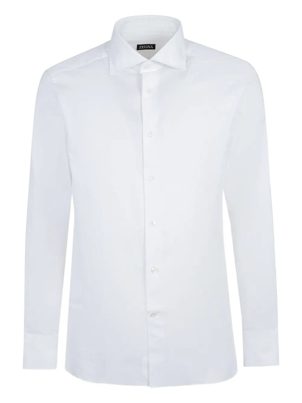 Zegna Langärmeliges Hemd | Weiß | Image 1