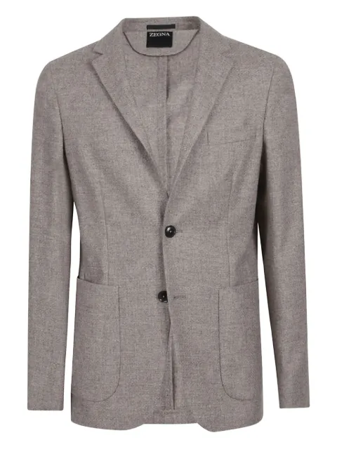 Zegna two-button wool blazer