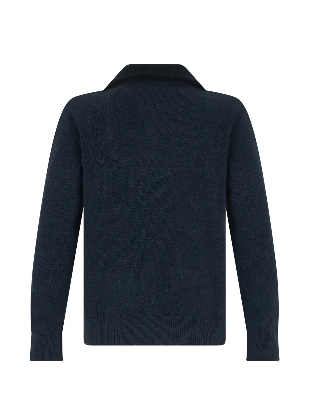 Roberto Collina Ribgebreide trui Blauw