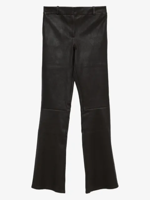 Arma Leren flared broek