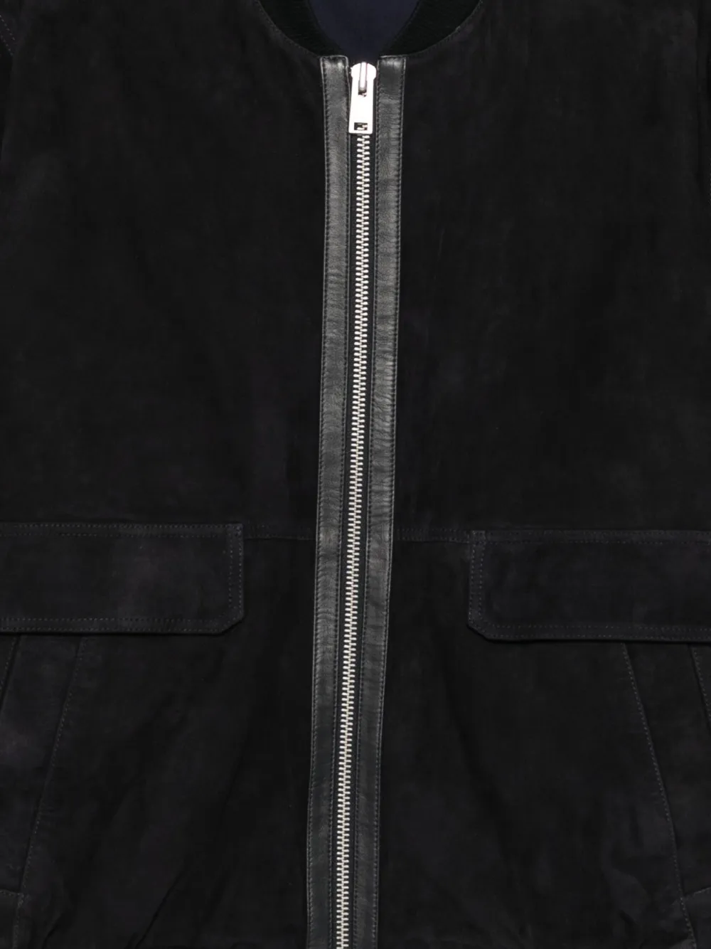 Arma Suede Zip-front Bomber Jacket In Animal Print