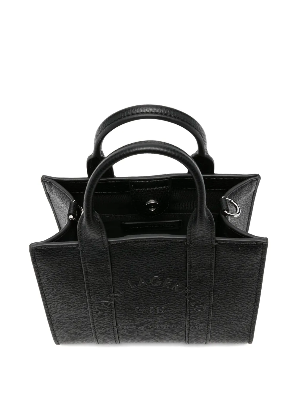 Karl Lagerfeld The Mini Tote Bag In Black