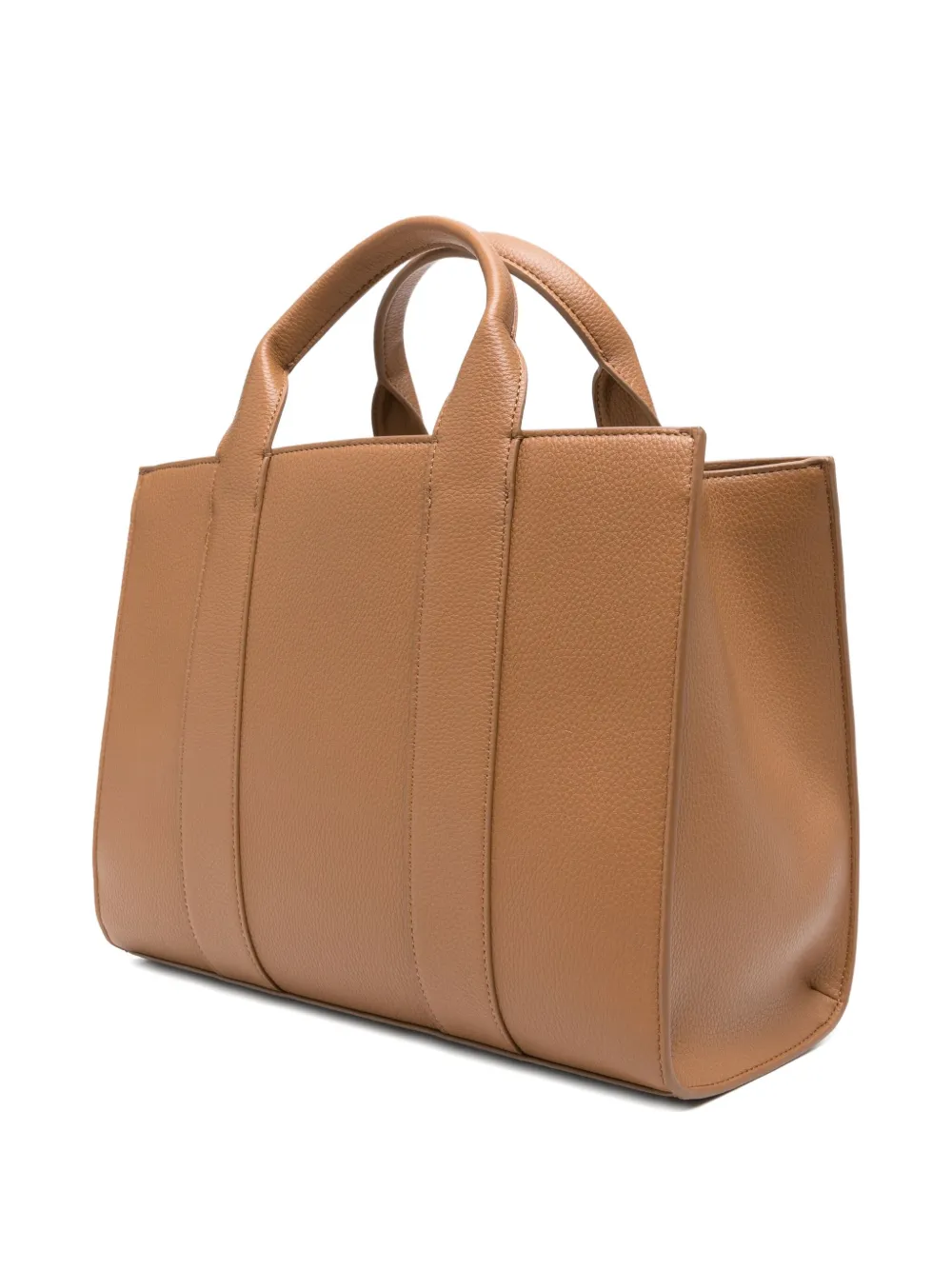 Karl Lagerfeld Logo-embossed Tote Bag In Brown
