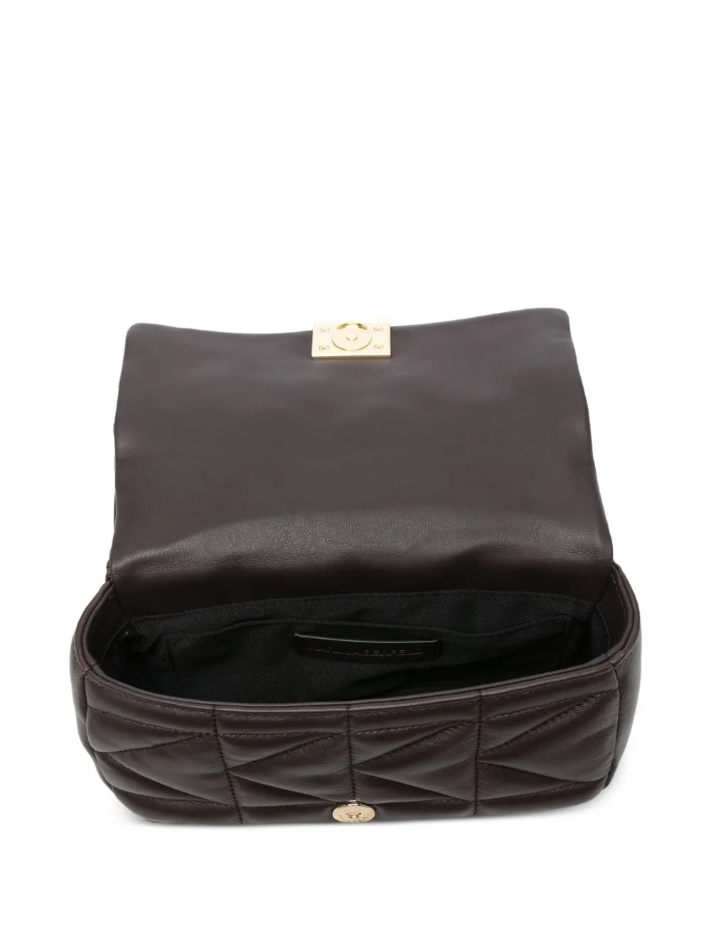 Karl Lagerfeld Quilted Crossbody Bag In Black