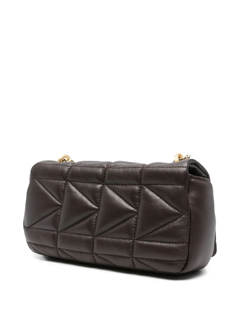 Karl Lagerfeld Quilted Crossbody Bag In Black