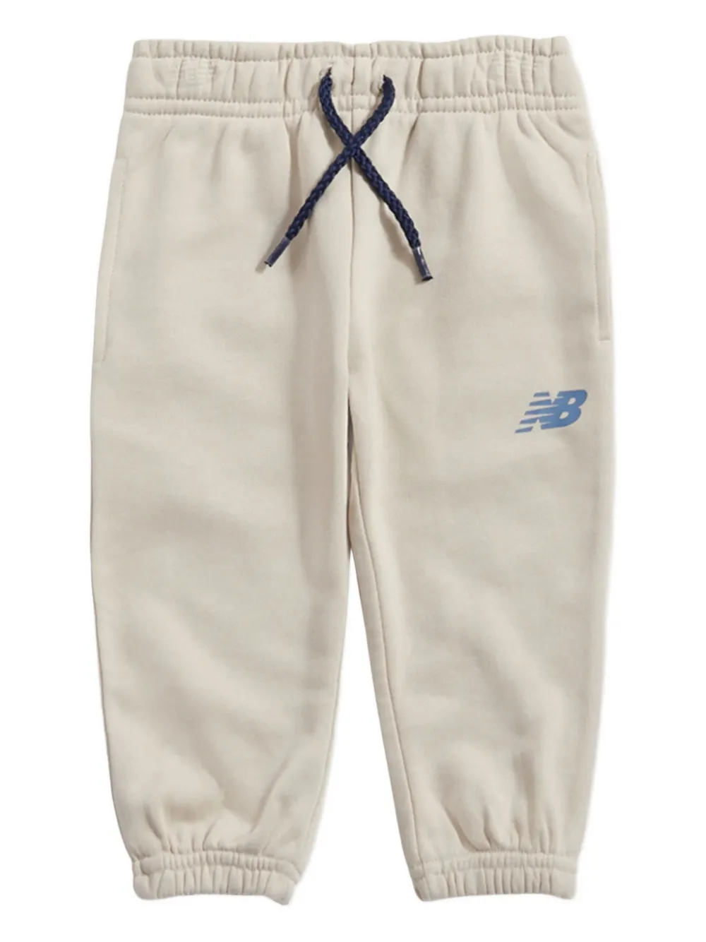 New Balance Kids Trainingspak met logoprint Beige