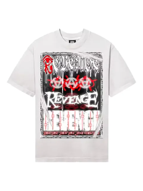 Revenge Fried graphic-print T-shirt