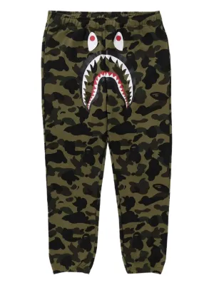 A BATHING APE® カモフラージュ トラックパンツ | イエロー | FARFETCH JP