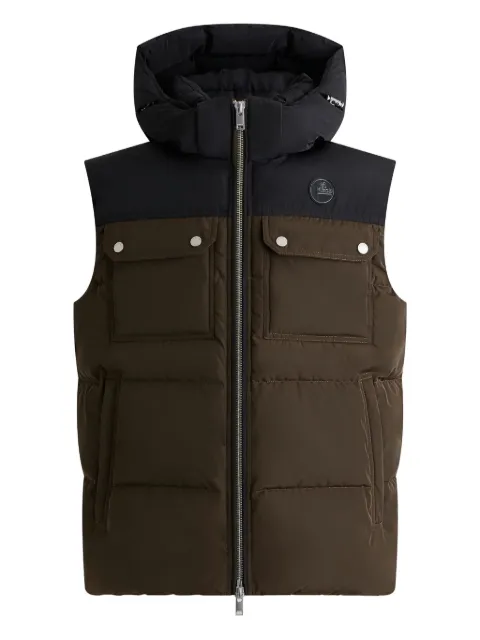 Fusalp hooded quilted bomber vest 