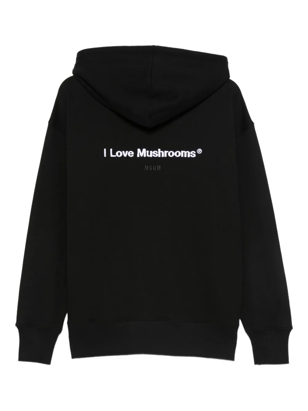 MSGM mushroom-embroidered hoodie | Hoodies | Image 2
