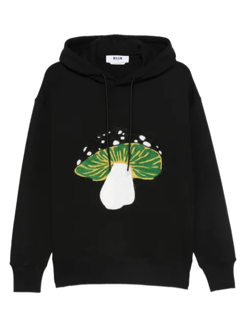 MSGM mushroom-embroidered hoodie