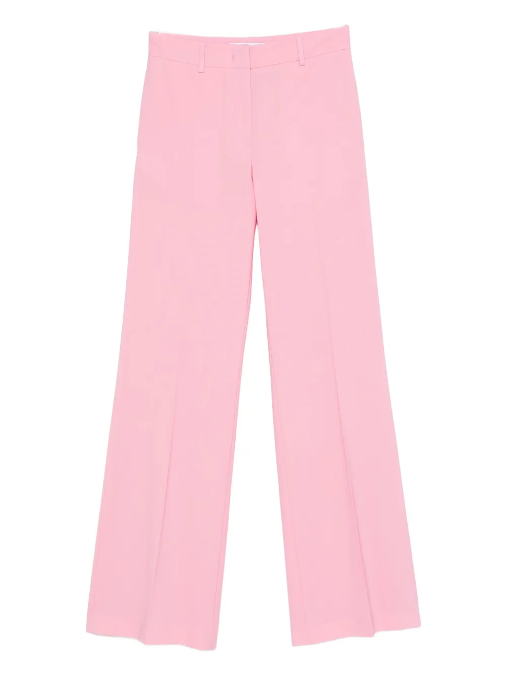 Msgm Virgin Wool-blend Pants In Pink