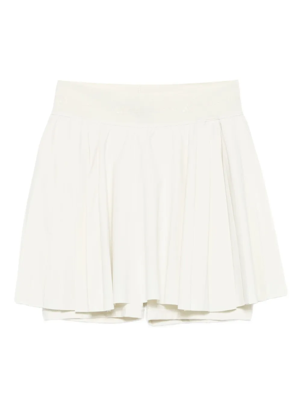 adidas by Stella McCartney Saia com pregas | Branco | Image 1