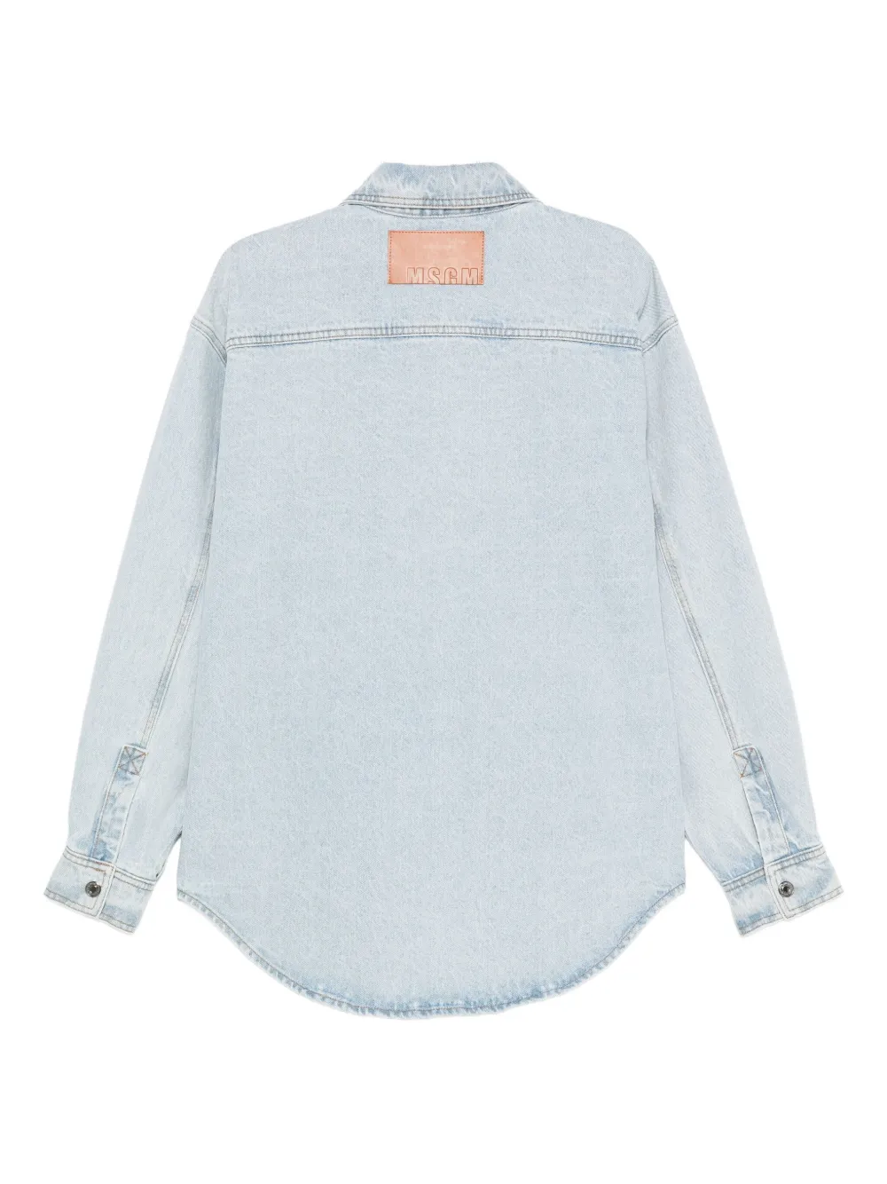 MSGM Denim blouse - Blauw