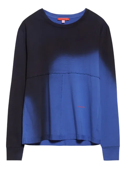 Eckhaus Latta ombre long-sleeve T-shirt