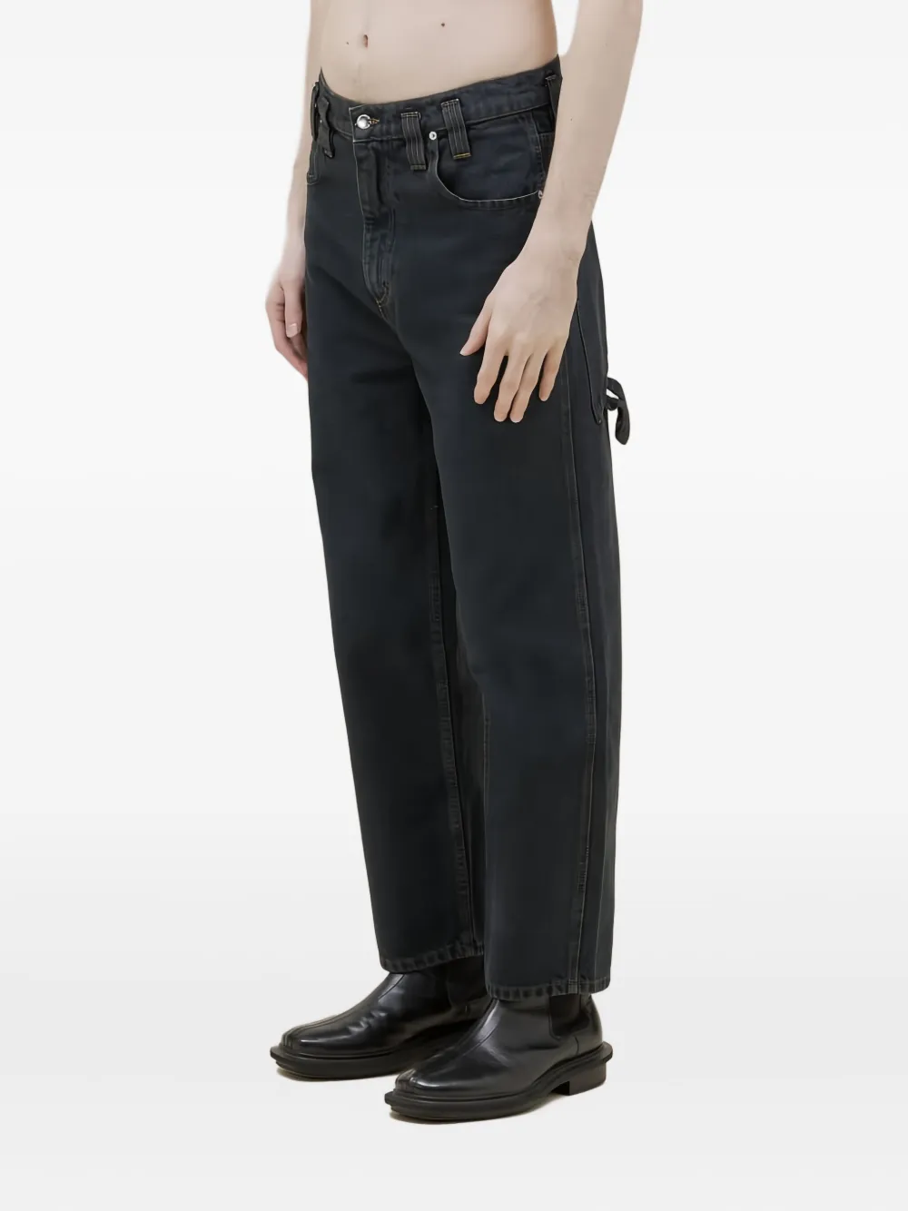Eckhaus Latta Straight jeans Blauw