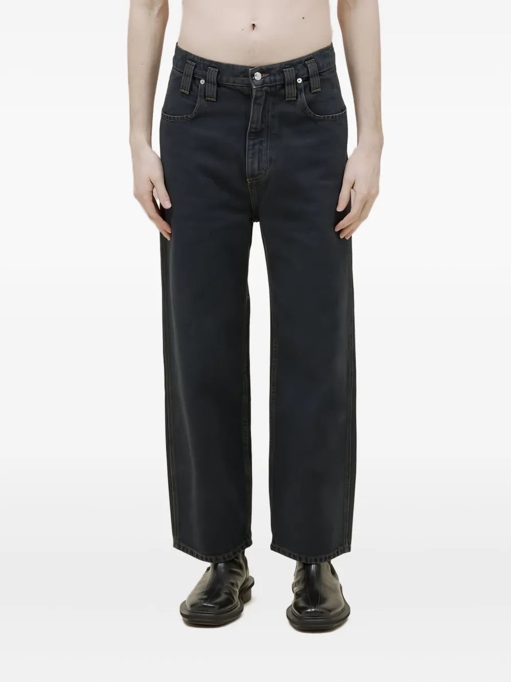 Eckhaus Latta Straight jeans - Blauw