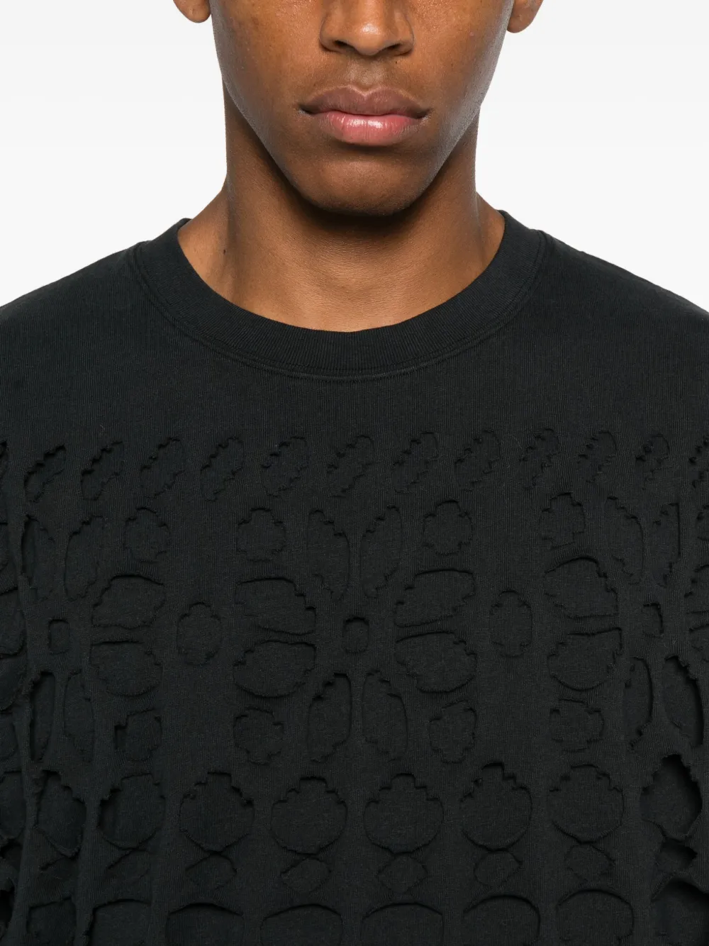 OUR LEGACY Tour sweater met uitgesneden details Zwart