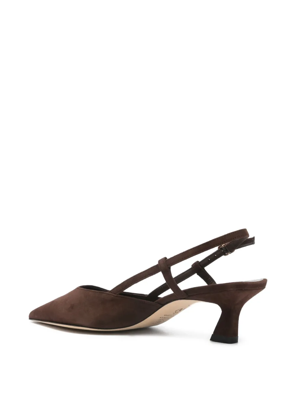 Stuart Weitzman 50mm Vinnie slingback pumps Brown