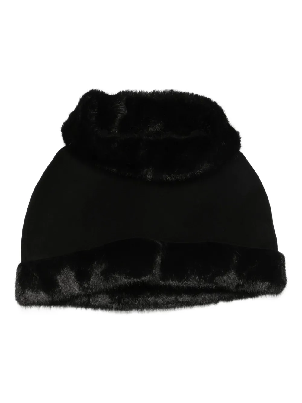By Malene Birger faux-fur trim hooded jacket | Black | Image 1