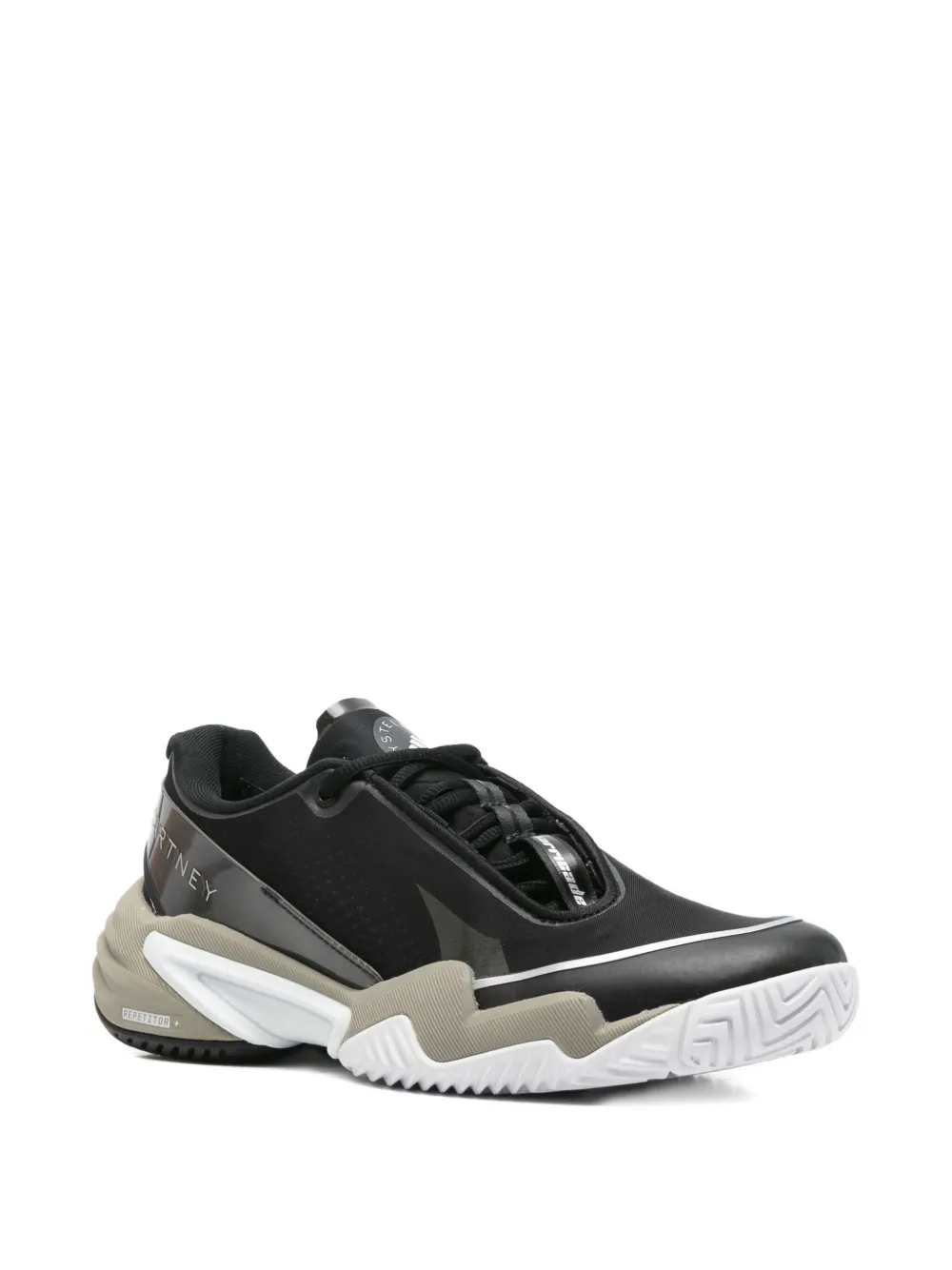 adidas by Stella McCartney Barricade leather sneakers Zwart