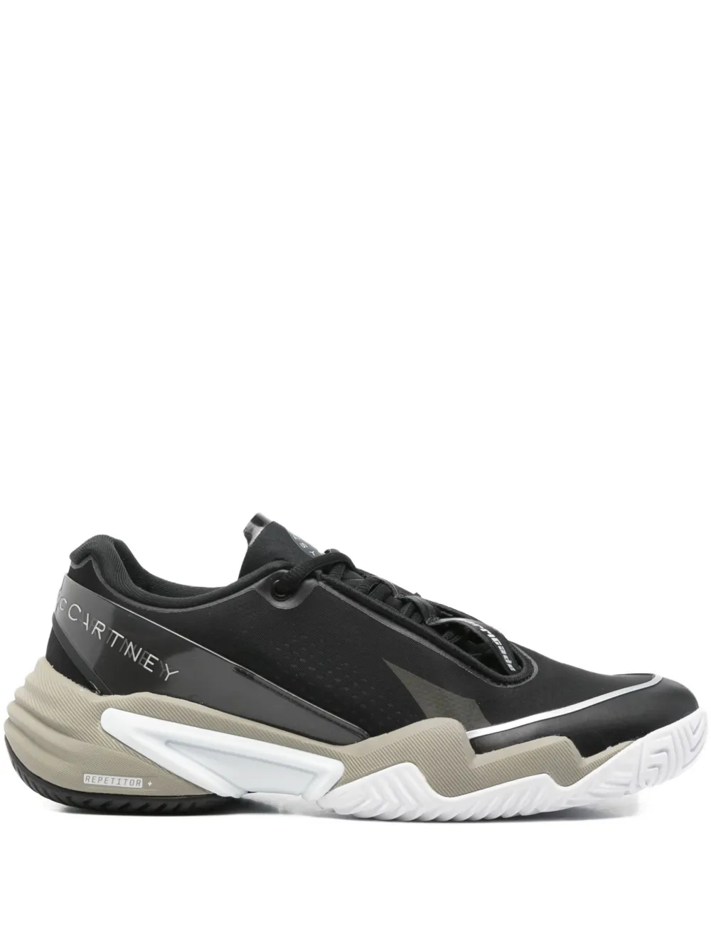 Adidas by Stella McCartney Barricade leather sneakers Zwart