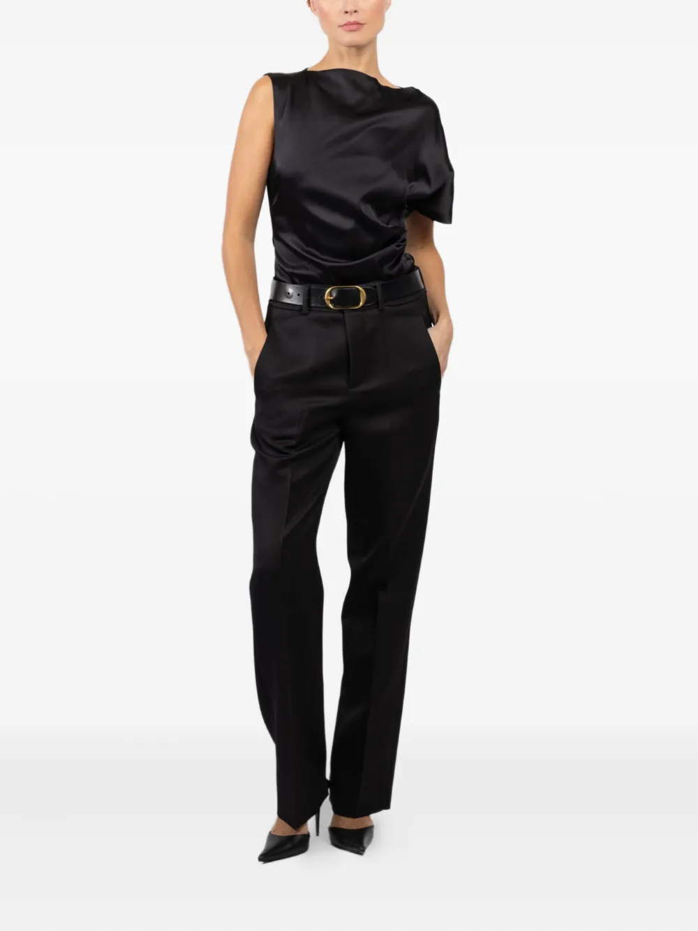 Seafarer pressed-crease trousers | Straight-Leg Pants | Image 2
