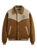 KITH Carlton wool varsity jacket - Brown