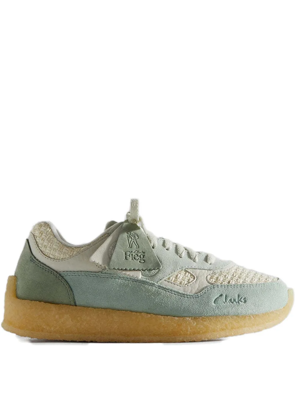 Clarks Originals Suede 8th Street Lockhill trainers | Neutrals | Image 1