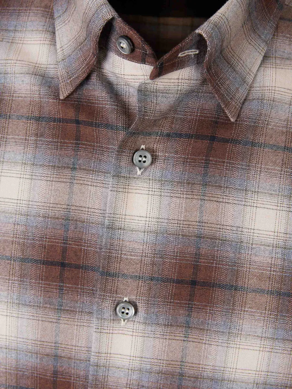 Brioni Check-pattern Cotton Shirt In Multi