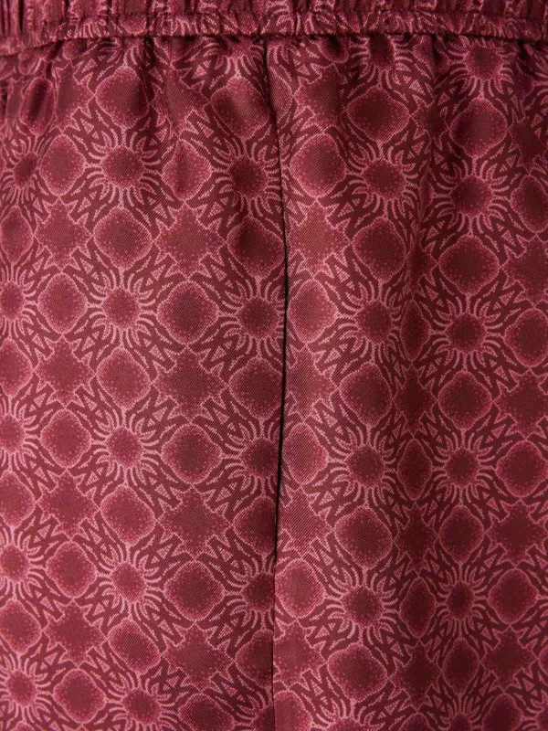 AMIRI floral-pattern Drawstring Shorts | Red | FARFETCH