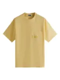 KITH Quinn pocket-logo T-shirt - Yellow