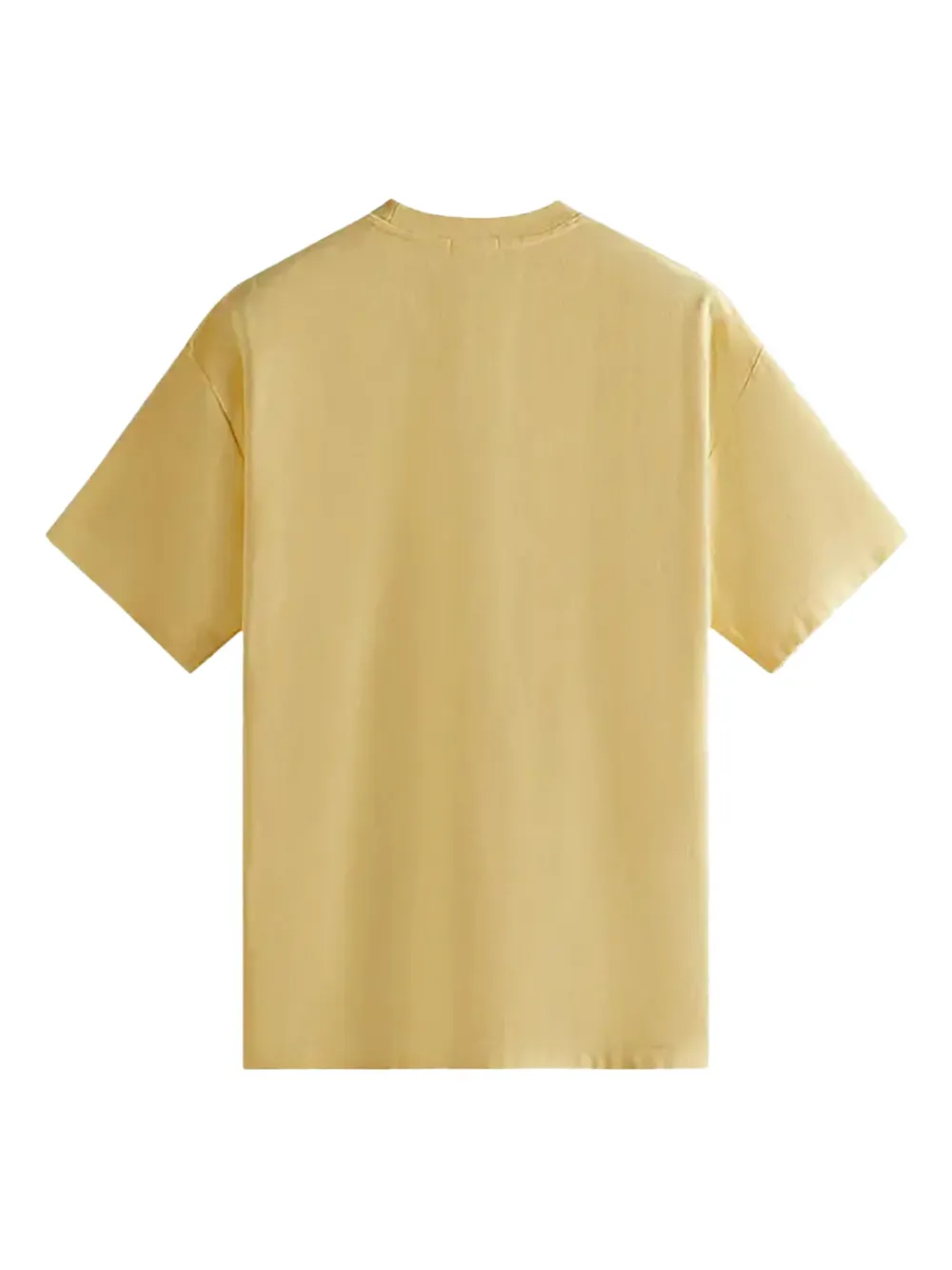 KITH Quinn T-shirt met zak met logo - Geel