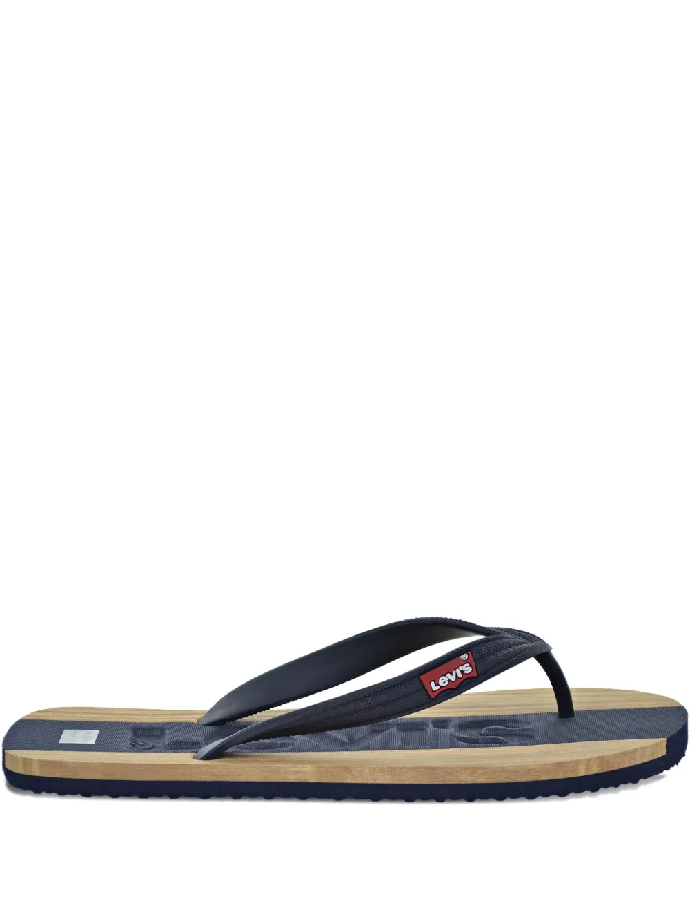 Levi's Jayden logo-embossed flip flops Neutrals